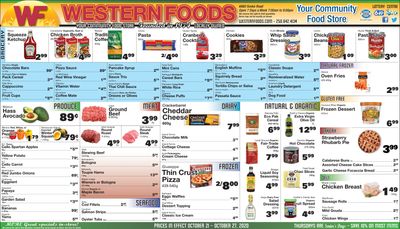 Western Foods Flyer October 21 to 27