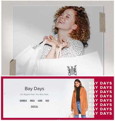 Hudson’s Bay Canada Bay Days Sale: Save up to 50% off!