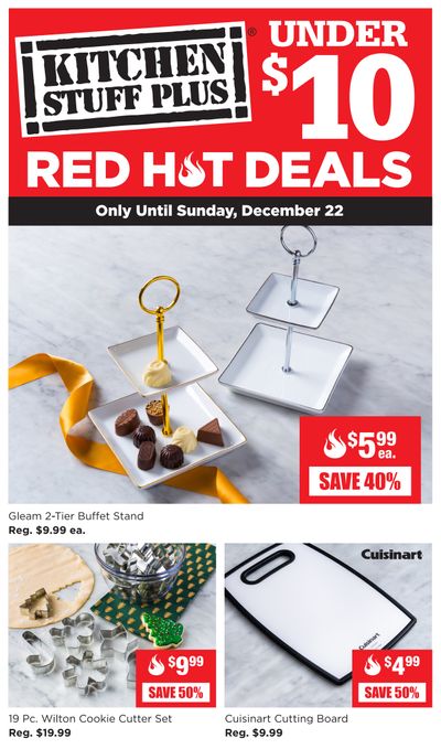 Kitchen Stuff Plus Red Hot Deals Flyer December 16 to 22