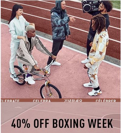 Adidas Canada Boxing Day Sale: Extra 50% off Outlet + 40% Off Regular Priced Items + FREE Shipping + More