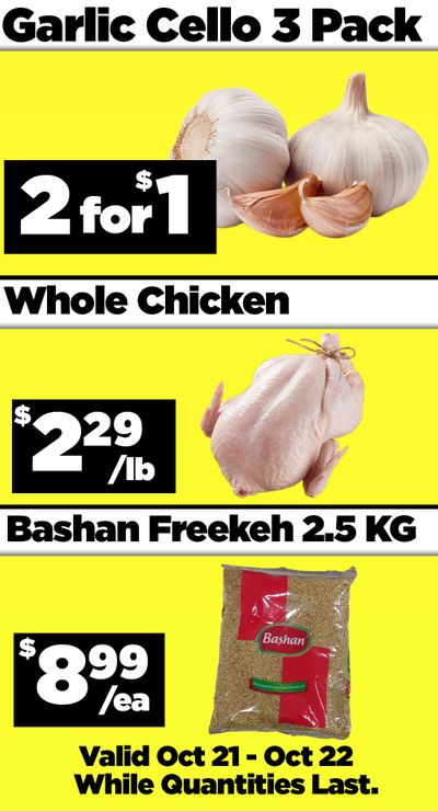 Basha Foods International Flyer October 21 and 22