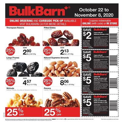 Bulk Barn Flyer October 22 to November 8