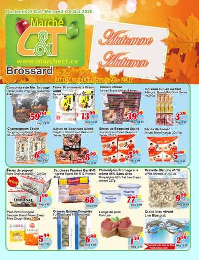 Marche C&T (Brossard) Flyer October 22 to 28