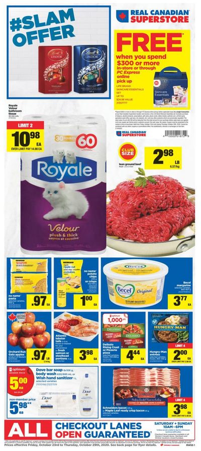 Real Canadian Superstore (West) Flyer October 23 to 29