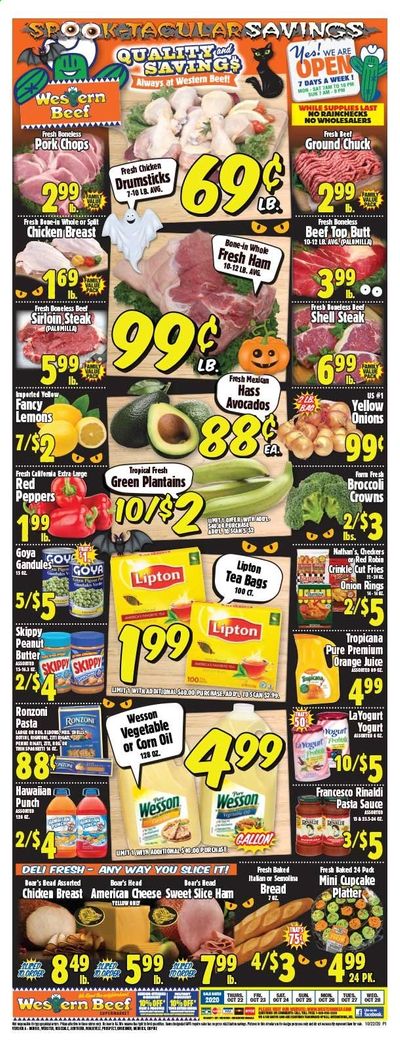Western Beef Weekly Ad Flyer October 22 to October 28