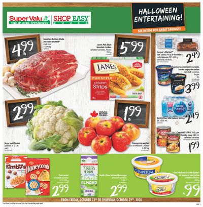 Shop Easy & SuperValu Flyer October 23 to 29