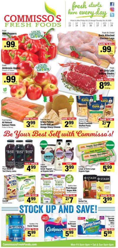 Commisso's Fresh Foods Flyer October 23 to 29