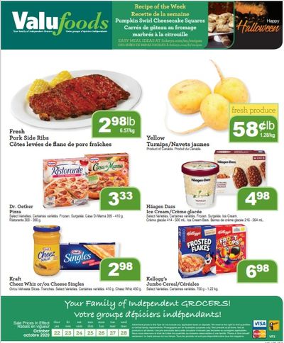 Valufoods Flyer October 22 to 28