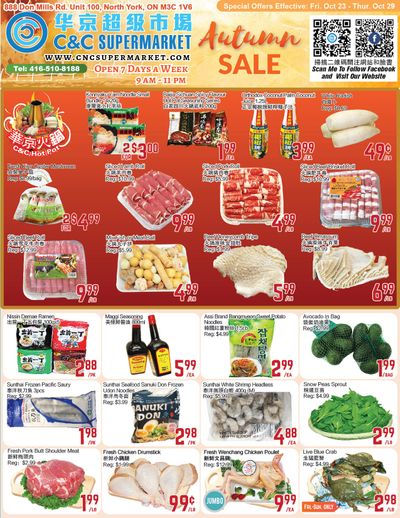 C&C Supermarket Flyer October 23 to 29