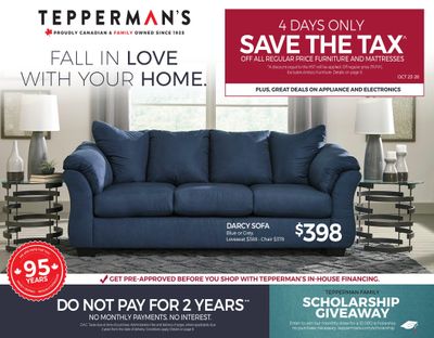 Tepperman's Flyer October 23 to 26
