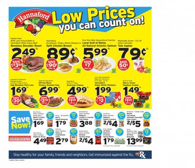 Hannaford (ME) Weekly Ad Flyer October 25 to October 31