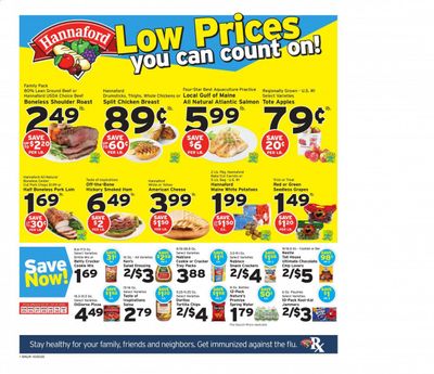 Hannaford (MA) Weekly Ad Flyer October 25 to October 31