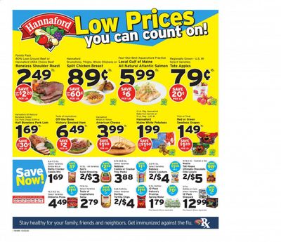 Hannaford (NH) Weekly Ad Flyer October 25 to October 31
