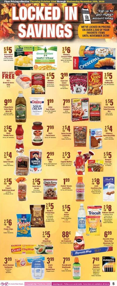 Big Y (CT, MA) Weekly Ad Flyer October 22 to October 25