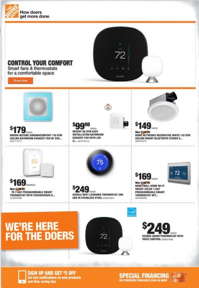 The Home Depot Weekly Ad Flyer October 22 to October 29