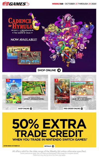 EB Games Flyer October 23 to 29