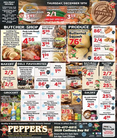 Pepper's Foods Flyer December 17 to 23