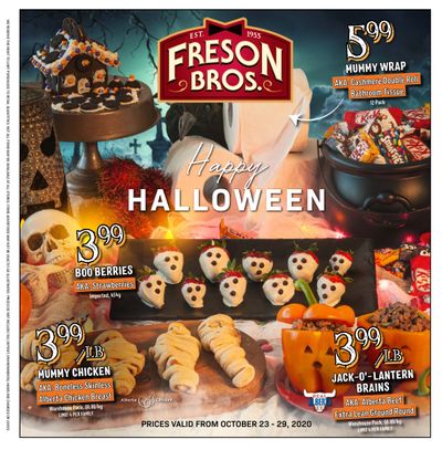 Freson Bros. Flyer October 23 to 29