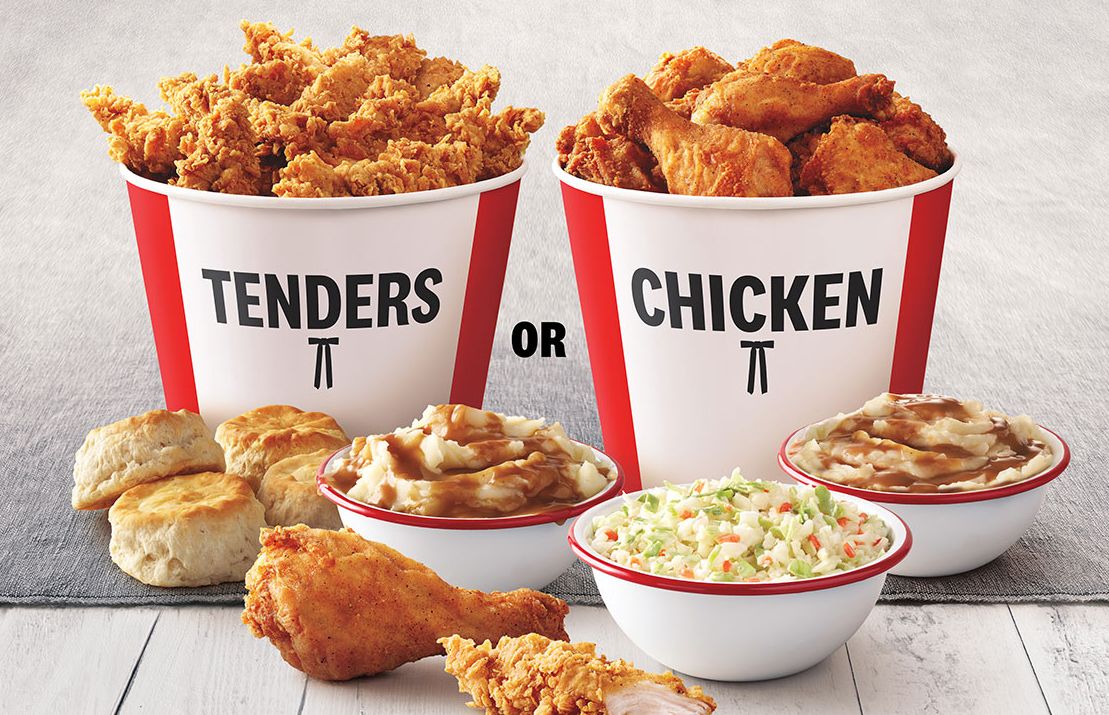 New 20 Fill Up Promotion Features Spread of KFC Chicken, Biscuits