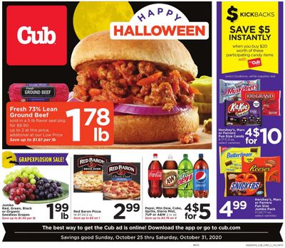 Cub Foods Weekly Ad Flyer October 25 to October 31