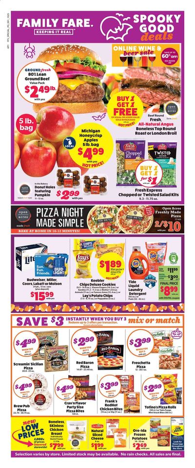 Family Fare Weekly Ad Flyer October 25 to October 31