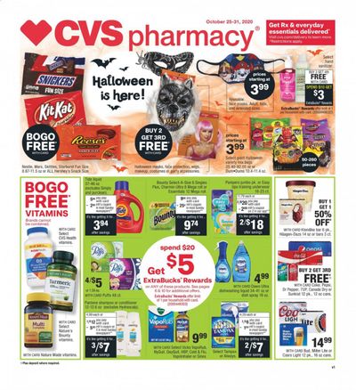 CVS Pharmacy Weekly Ad Flyer October 25 to October 31