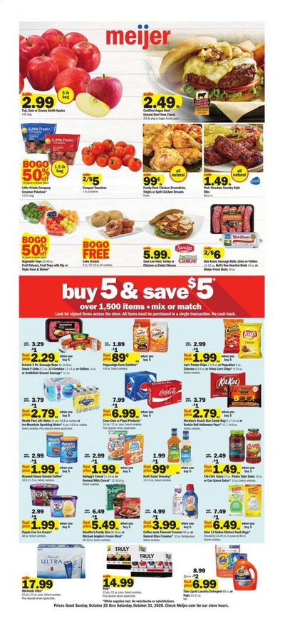 Meijer (IL) Weekly Ad Flyer October 25 to October 31