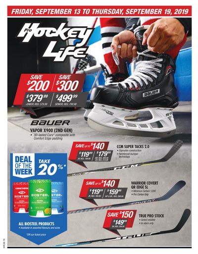 Pro Hockey Life Flyer September 13 to 19