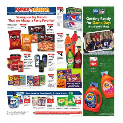 Family Dollar Weekly Ad Flyer October 25 to October 31