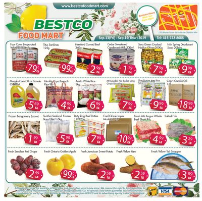 BestCo Food Mart (Etobicoke) Flyer September 13 to 19