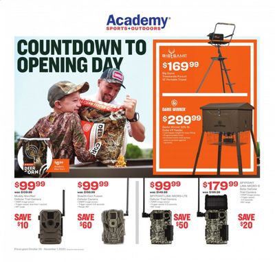 Academy Sports Weekly Ad Flyer October 26 to November 1