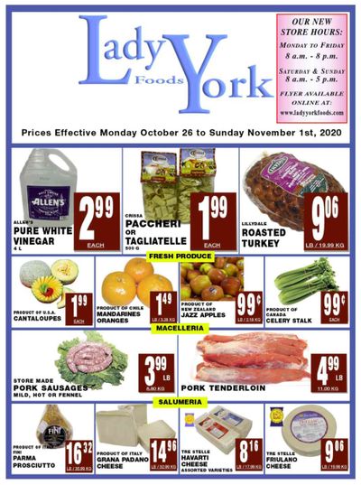 Lady York Foods Flyer October 26 to November 1