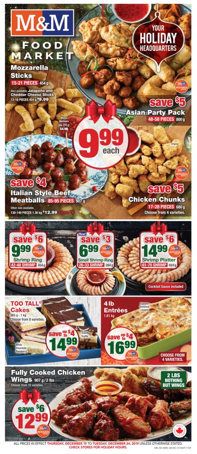 M&M Food Market (SK, MB, NS, NB) Flyer December 19 to 25