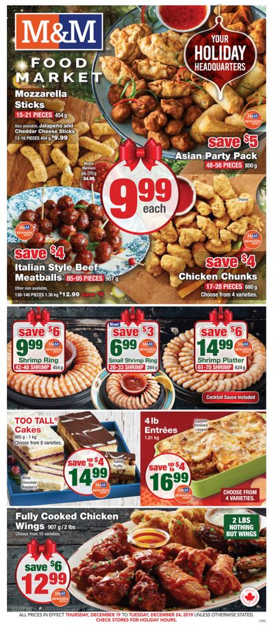 M&M Food Market (ON) Flyer December 19 to 25