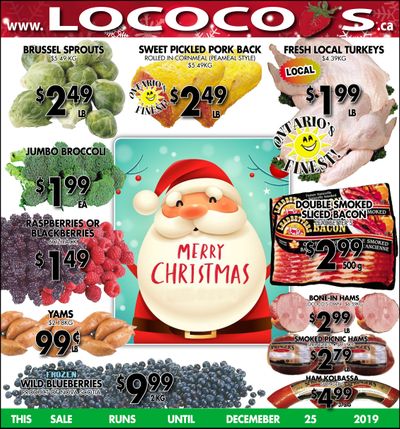 Lococo's Flyer December 20 to 25