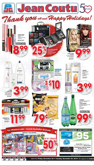 Jean Coutu (NB) Flyer December 20 to 24