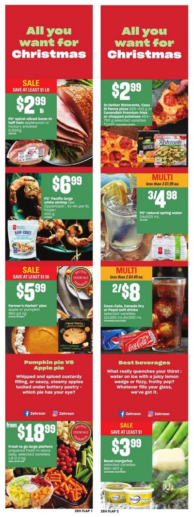 Zehrs Flyer December 19 to 24