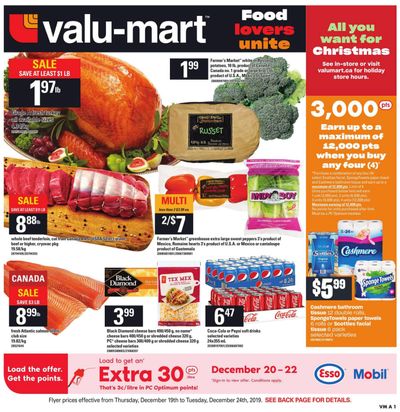 Valu-mart Flyer December 19 to 24