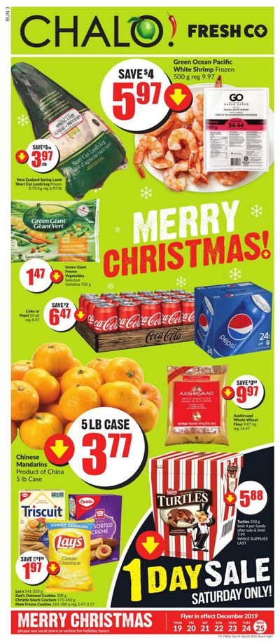 Chalo! FreshCo (West) Flyer December 19 to 25
