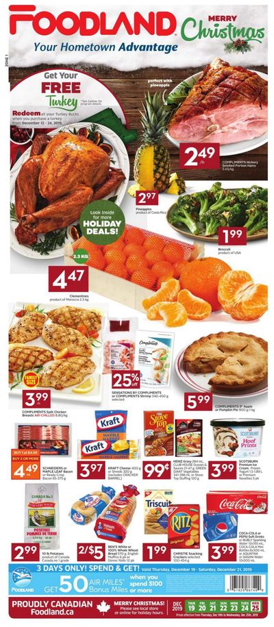 Foodland (Atlantic) Flyer December 19 to 25