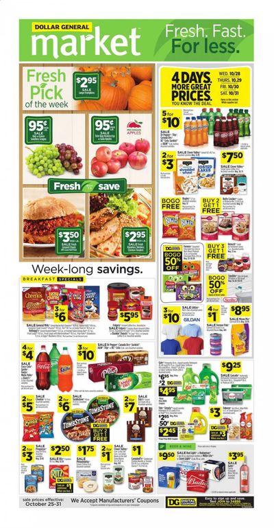 Dollar General (VA) Weekly Ad Flyer October 25 to October 31