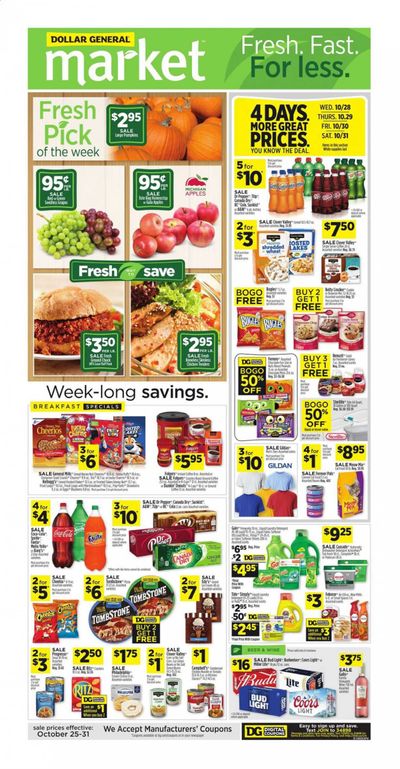 Dollar General (LA) Weekly Ad Flyer October 25 to October 31 Dollar General (LA) Weekly Ad Flyer October 25 to October 31