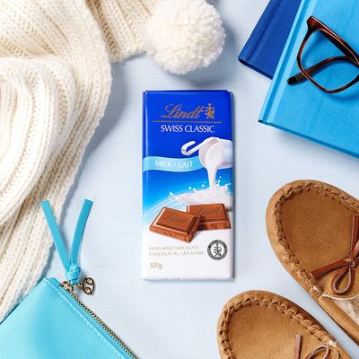 Lindt Swiss Classic Milk Chocolate, Bar, 100g On Sale for $ 1.50 at Amazon Canada