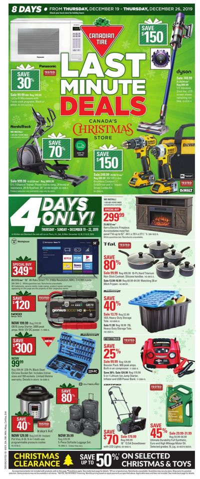 Canadian Tire (ON) Flyer December 19 to 26