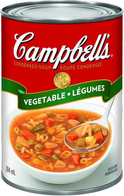 Campbell's Condensed Vegetable Soup, 284ml On Sale for $ 0.57 at Amazon Canada