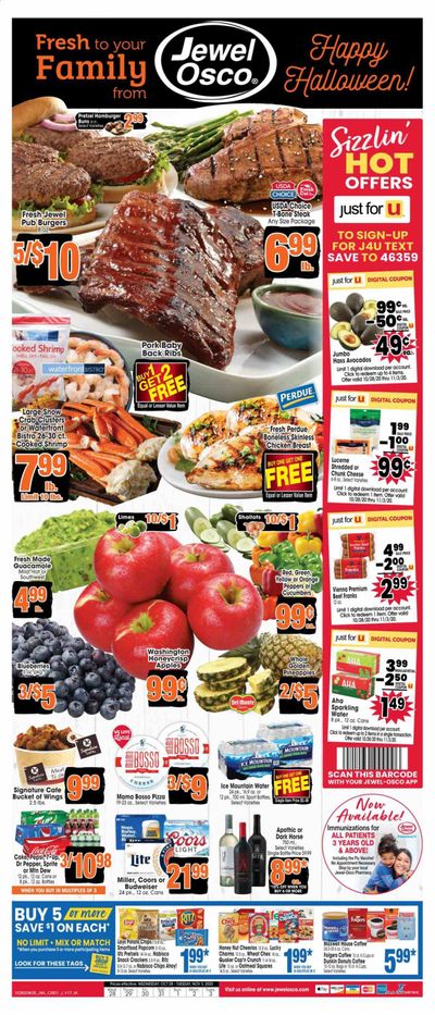 Jewel Osco (IA) Weekly Ad Flyer October 28 to November 3