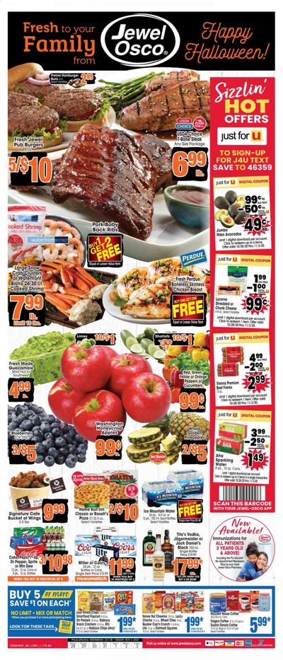 Jewel Osco (IL) Weekly Ad Flyer October 28 to November 3