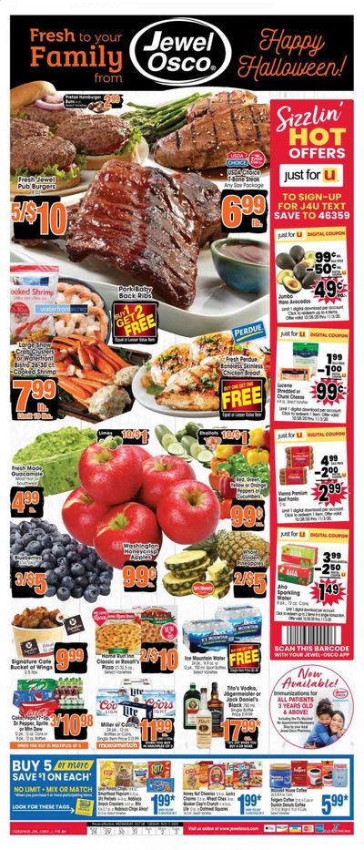 Jewel Osco (IL) Weekly Ad Flyer October 28 to November 3