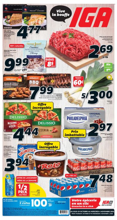IGA (QC) Flyer October 29 to November 4