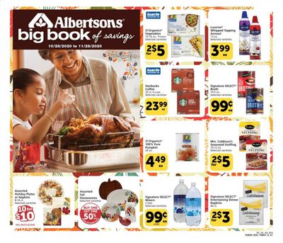 Albertsons Weekly Ad Flyer October 28 to November 26